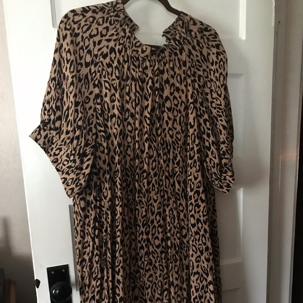 Anthropologie print dress